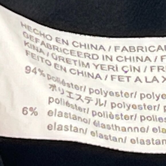 Zara Slip Wrap Dress Size Medium Black Satin - Picture 4 of 7